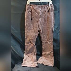 Brown corduroy jeans 1xl